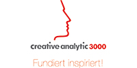Logo creative analytic 3000 GmbH